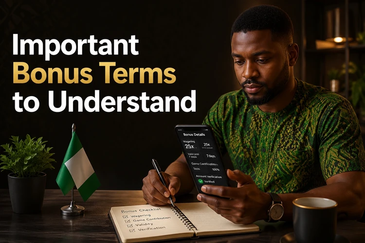 Important Bonus Terms to Understand