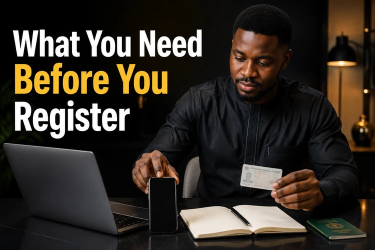 What You Need Before You Register