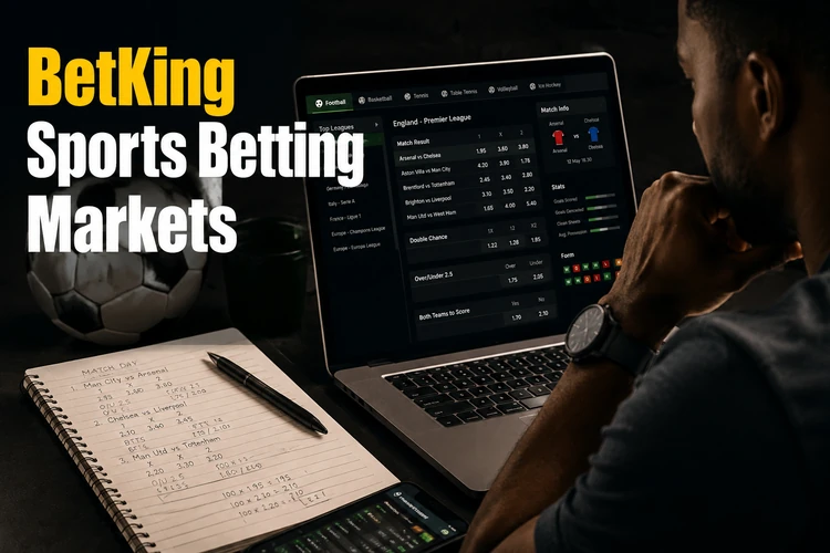 BetKing Sports Betting Markets